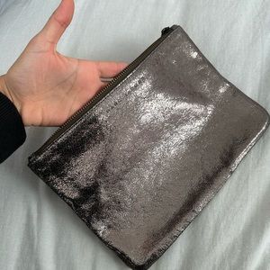 Marc Jacobs metallic clutch